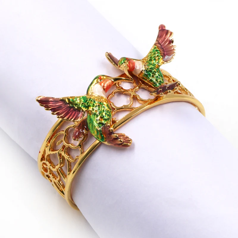 Pulseira de mosca de esmalte banhado a ouro