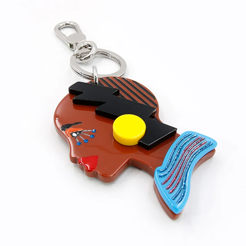 Keychain de retrato